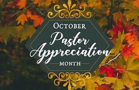 October is Pastor Appreciation Month