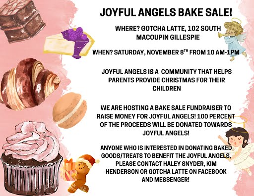 Joyful Angels Bake Sale