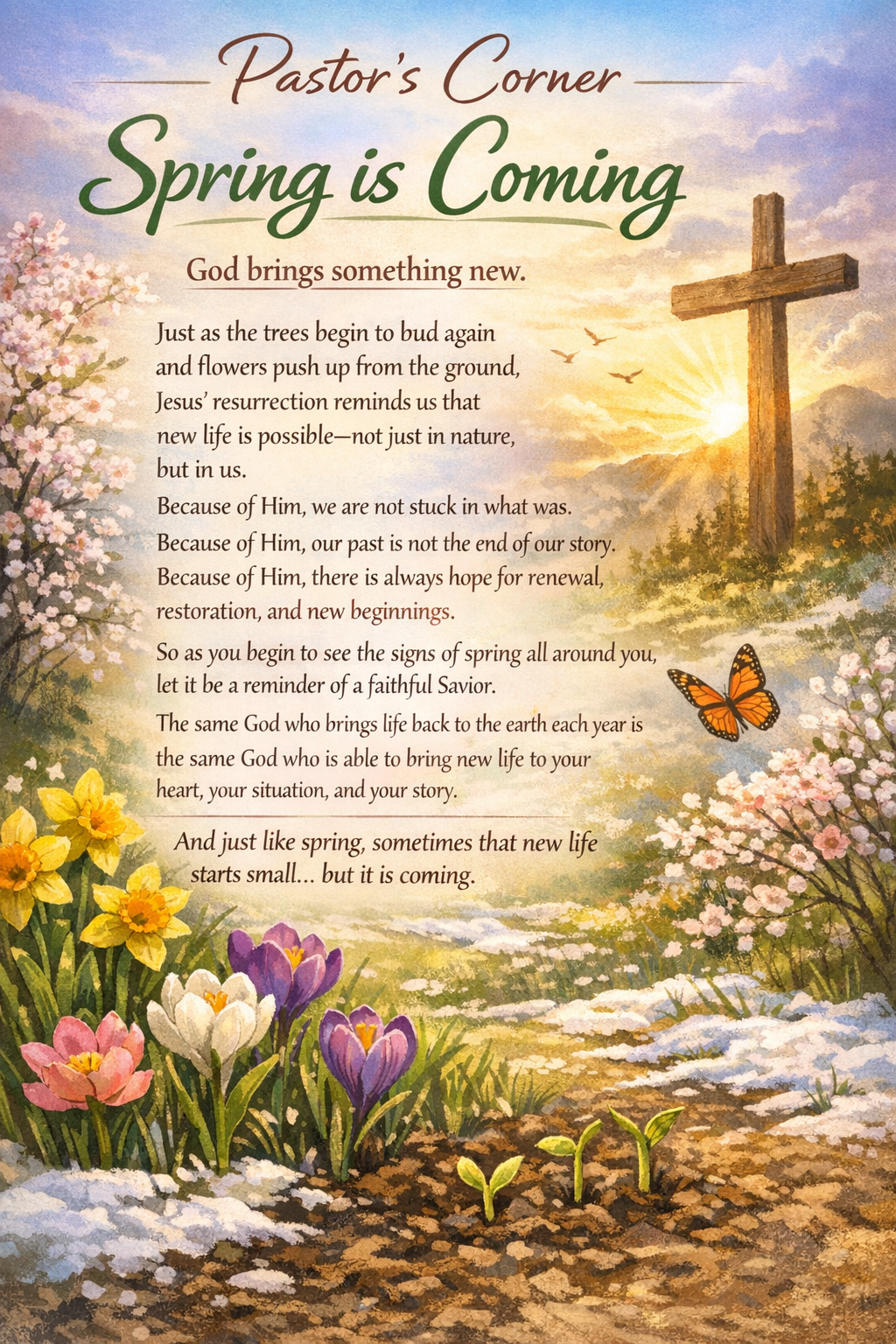 Pastor's Corner_Spring