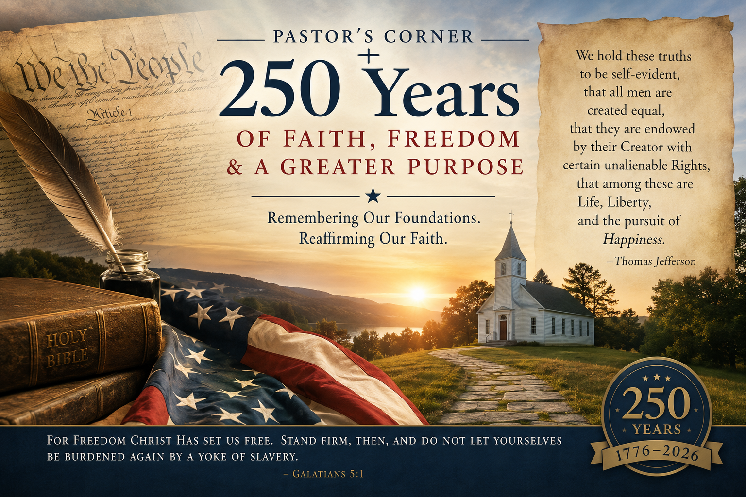 Pastor's Corner July 2026