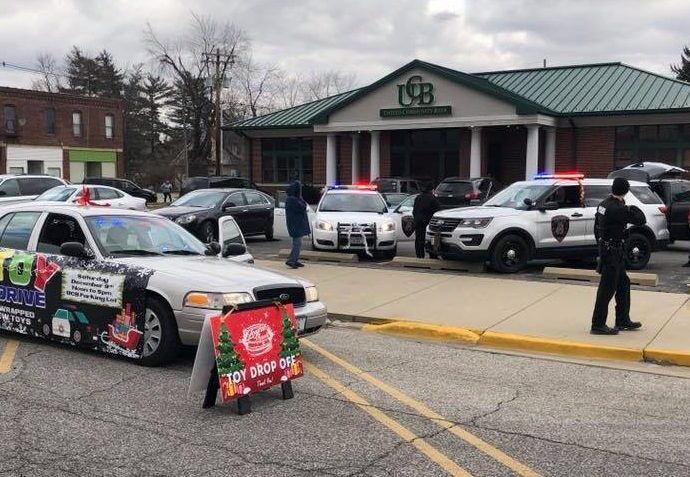 Joyful Angels Toy drive held by the Gillespie police department.