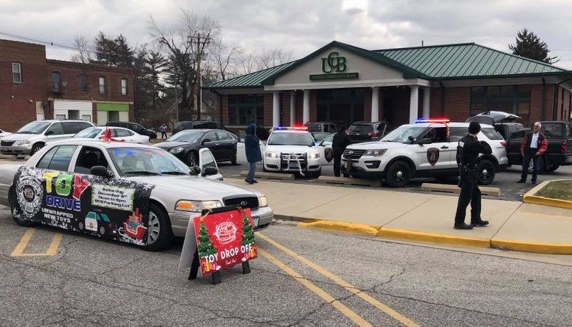 Joyful Angels Toy drive held by the Gillespie police department.