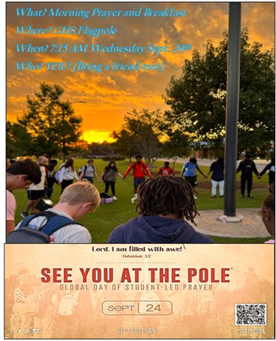 Pole See you at the pole
